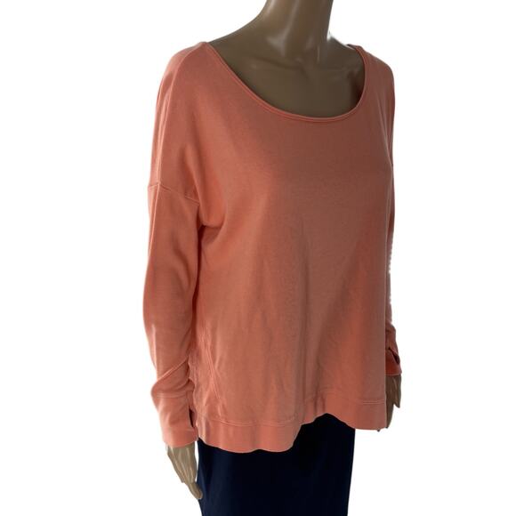 Sweaty Betty Orange After Class Pullover Sweatshirt - Picture 6 of 11